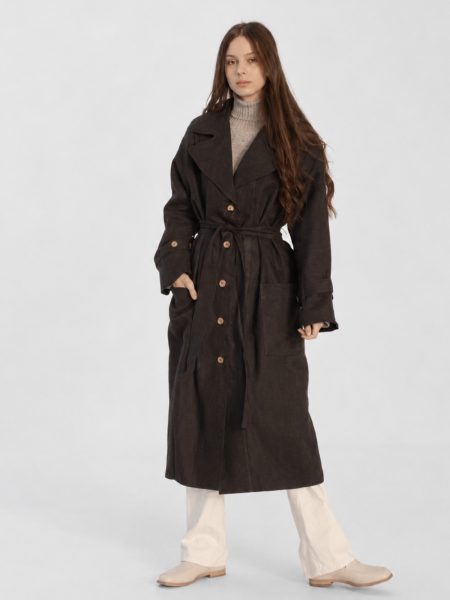 Тренч London black