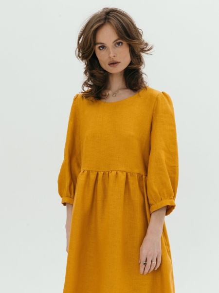 Платье Margo limited mustard