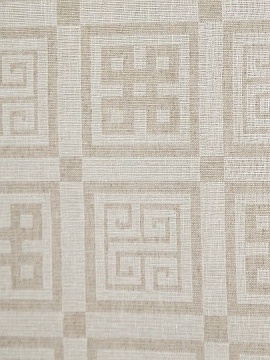 Льняная ткань декоративная Греция