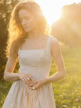 Платье Selene natural