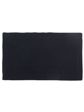 Плейсмат льняной цвет черный