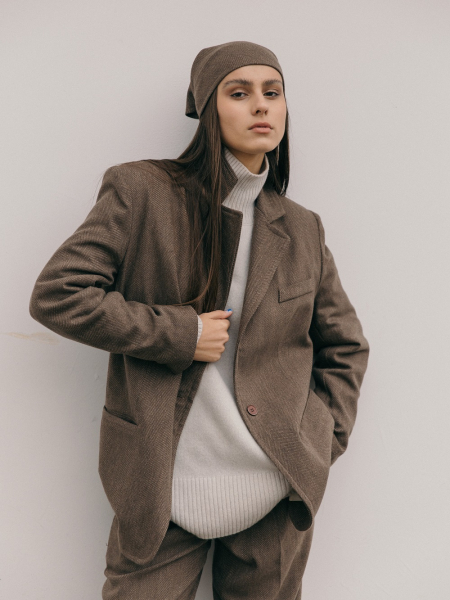 Жакет wool Parisian limited chocolate