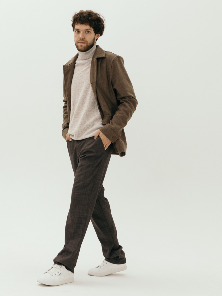 Брюки wool Rick limited chocolate