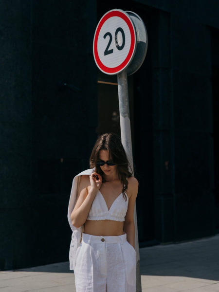 Топ-бюстье Parisian white