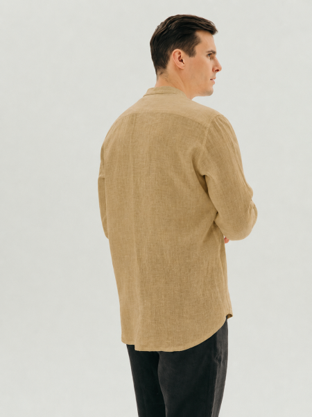Рубашка Hugo limited caramel