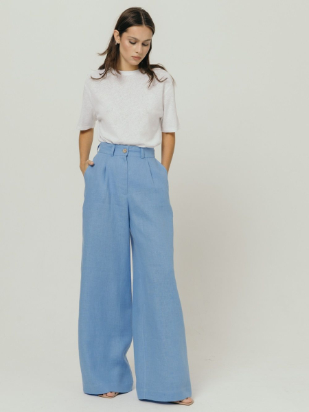 Брюки-палаццо Milan sky