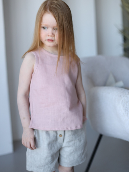 Топ детский Molly dusty rose