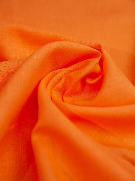 Ткань изо льна Мандарин арт.014