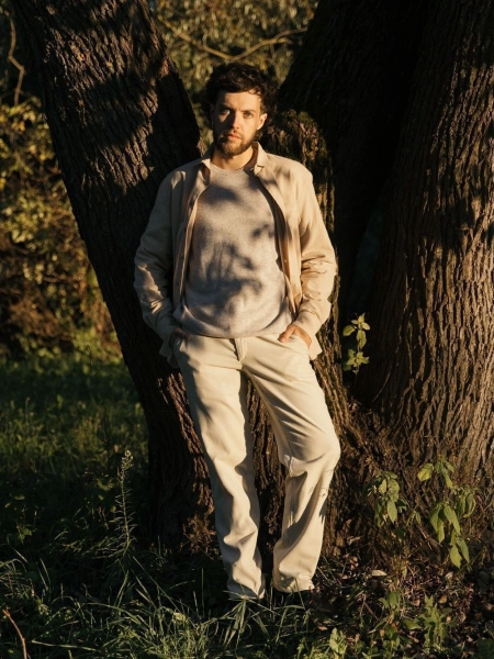 Брюки velvet Rick natural