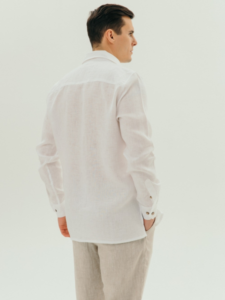 Рубашка Mont Blanc white