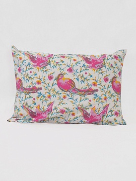 Льняная наволочка прямоугольная Соловей