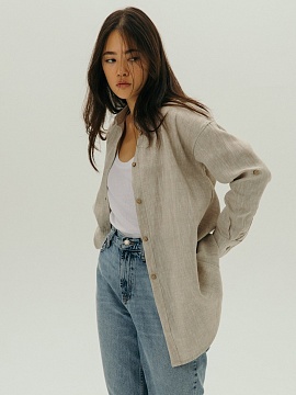 Рубашка Celine natural