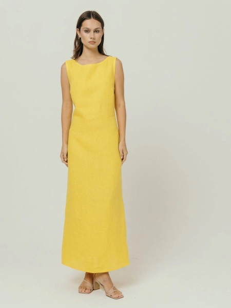 Платье Elegant limited yellow