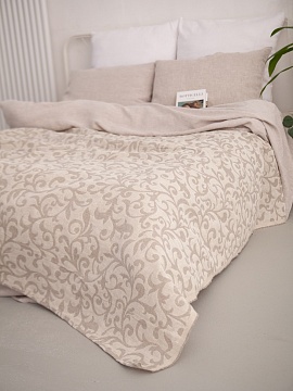 Покрывало льняное Злато