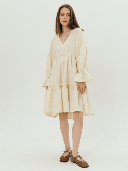 Платье Virginia limited ecru