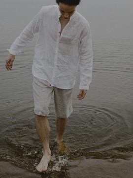 Шорты Wide natural