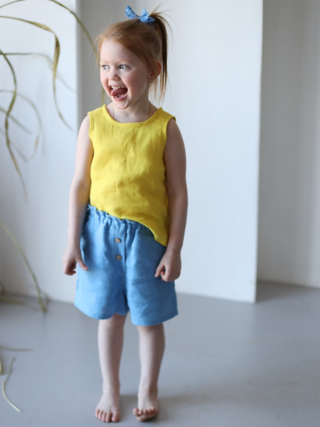 Топ детский Molly limited yellow