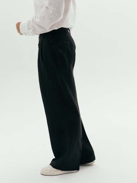 Брюки Wide black