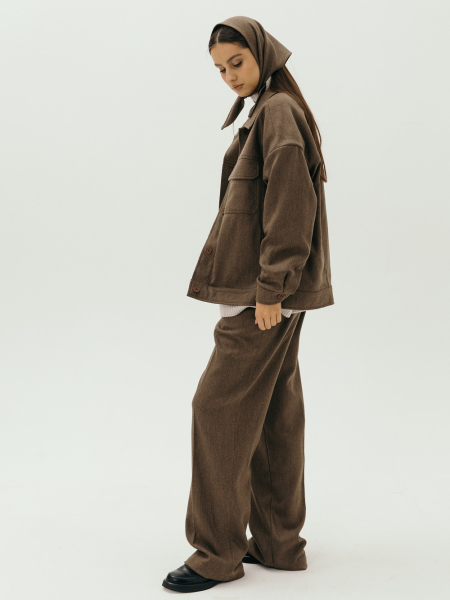 Куртка wool Bertha limited chocolate