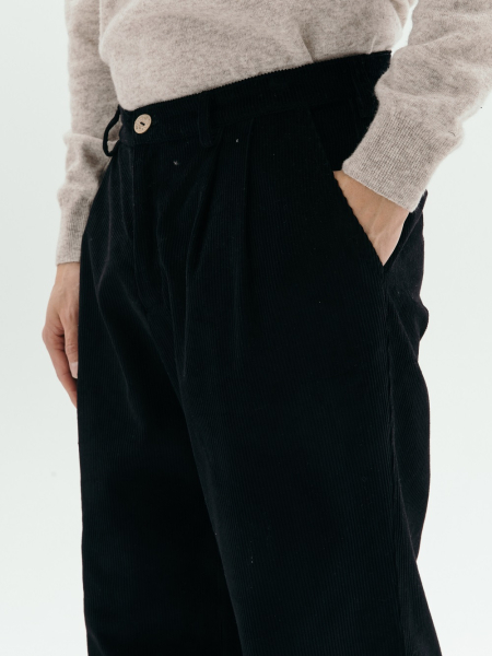 Брюки velvet Wide black