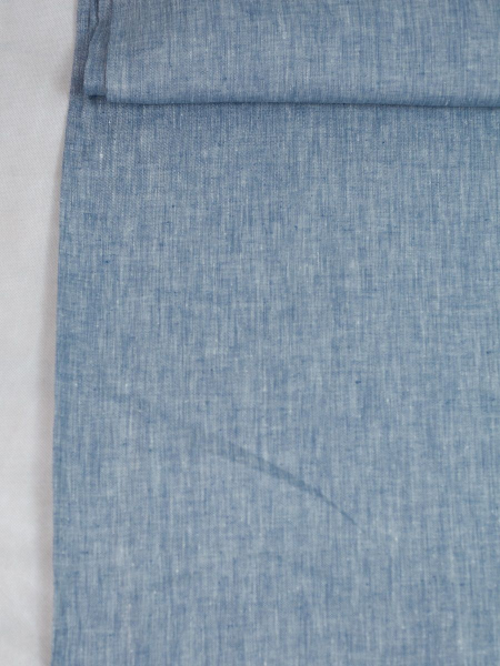 Ткань изо льна Василек меланж арт.92-114