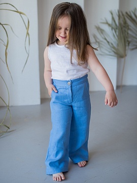 Брюки детские mini boss sky