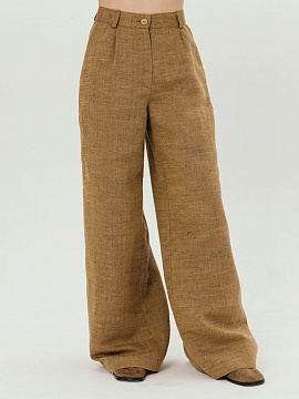 Брюки-палаццо Parisian limited orange pattern