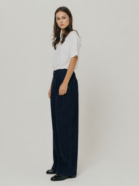 Брюки velvet Widely limited sea