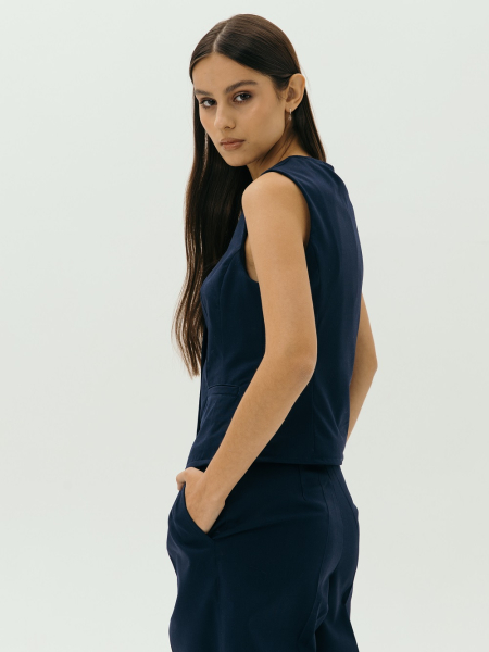 Жилетка wool Classy limited sea
