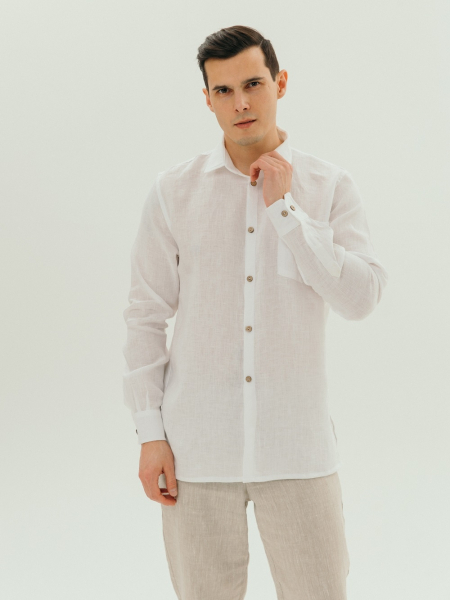 Рубашка Mont Blanc white