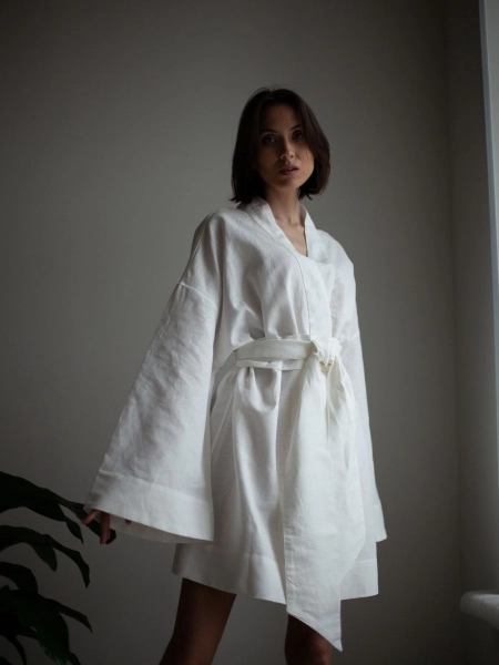 Кимоно ECO Tokyo white