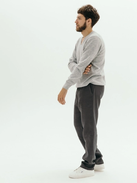 Пуловер Neckline limited grey