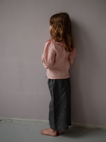 Блуза детская Miu dusty rose